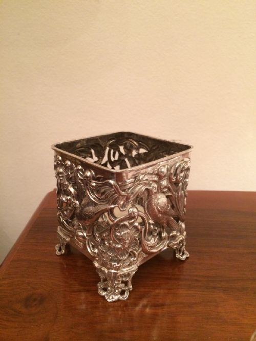 Victorian Silver Holder by William Comyns, 1898