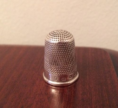 Victorian Silver Thimble, 1870