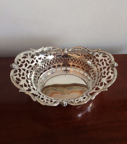 Edwardian Silver Bread Basket, 1910