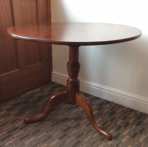 George III Oak Tilt Top Table