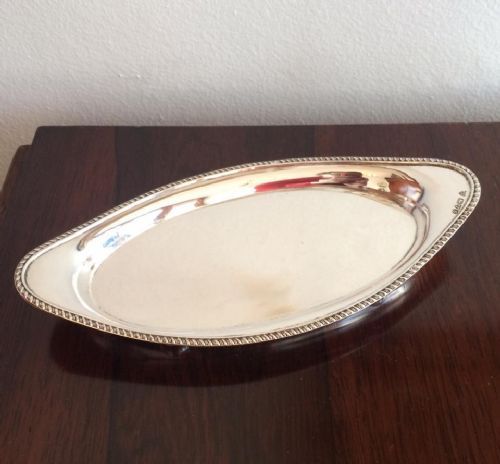 Quality Silver Oval Tray, Chester 1907