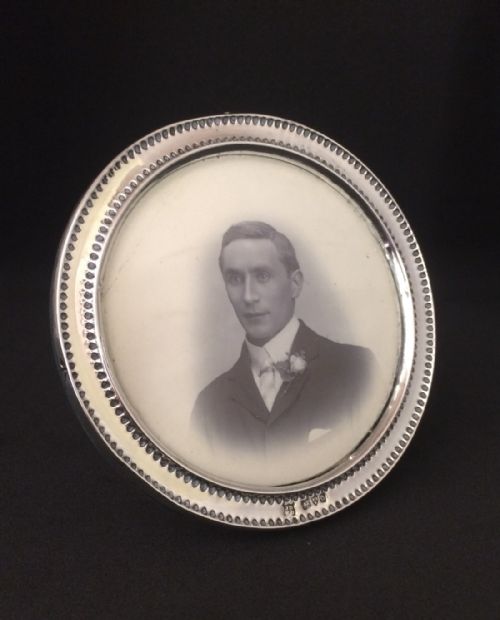 Edwardian Silver Photograph Frame, Chester 1903