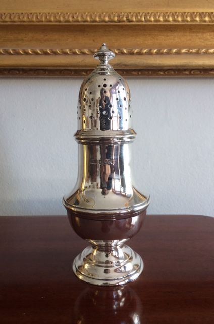 George V Solid Silver Sugar Caster
