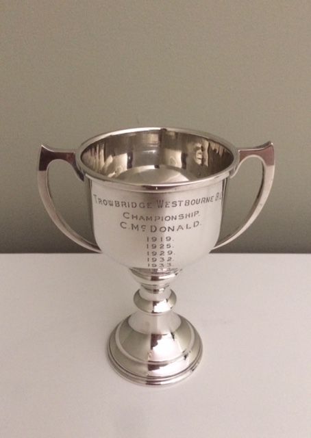 Solid Silver Trophy, Birmingham 1933, 145 Grams
