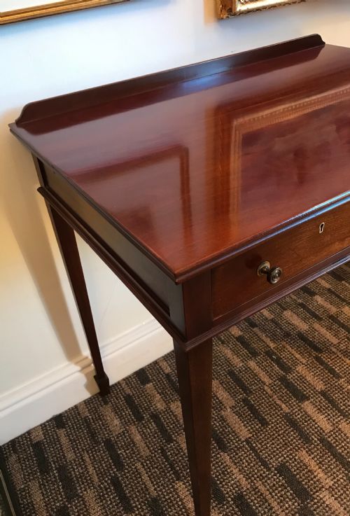 fig 1. Victorian Mahogany Side Table by Edwards & Roberts, Circa 1890 - 1910