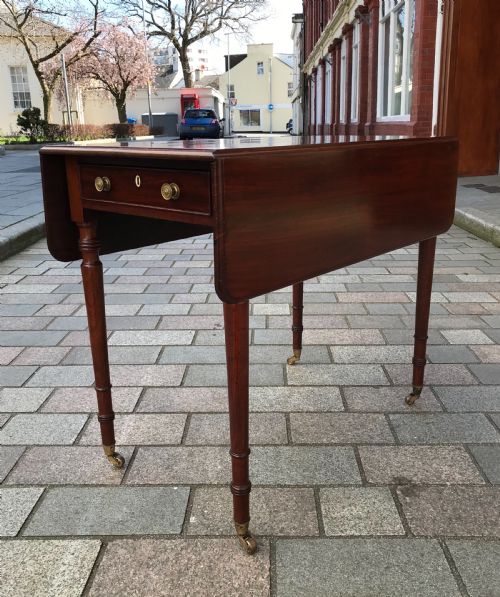 Regency Mahogany Pembroke Table, Circa 1820