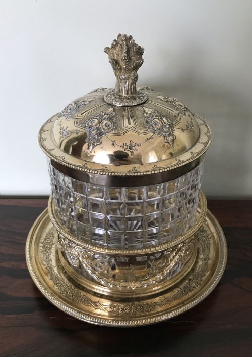 Impressive Victorian Biscuit Barrel, Circa 1850/60