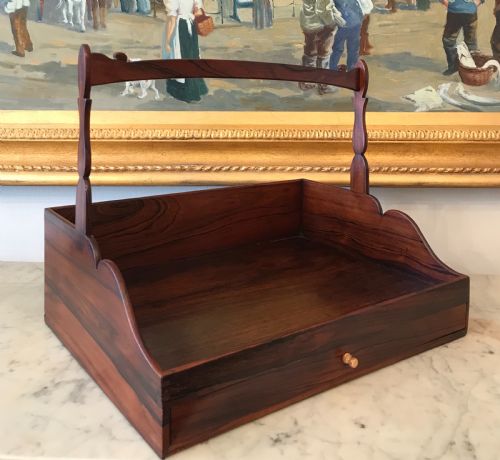Regency Rosewood Correspondence Tray, Circa 1820 - 1830