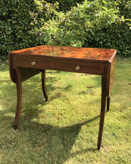 Regency Rosewood Sofa Table