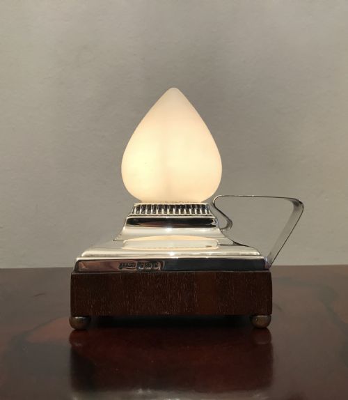 Rare 1930 Silver ‘Go to Bed’ Lamp