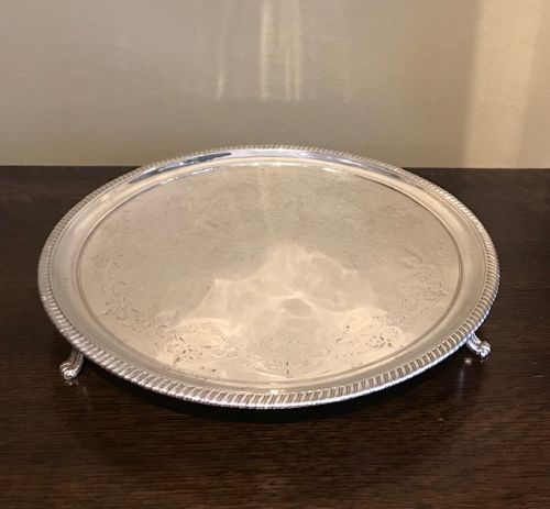 George III Silver Waiter by Bateman, 1808