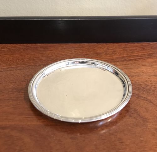 Rare George III Irish Silver Counter Tray by 	Gustavus Byrne.