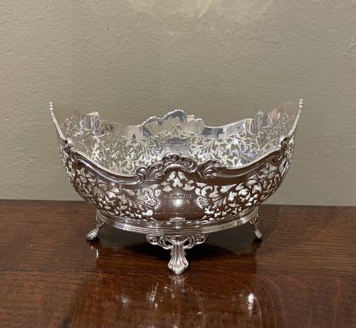 George V Silver Basket by Atkin Brothers, Hallmarked Sheffield 1920