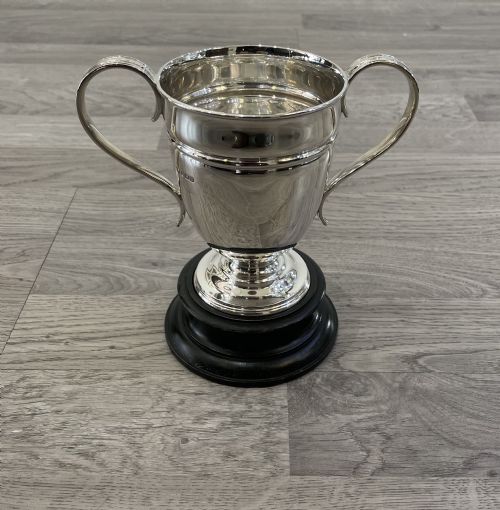 George V Solid Silver Twin Handle Trophy Cup
