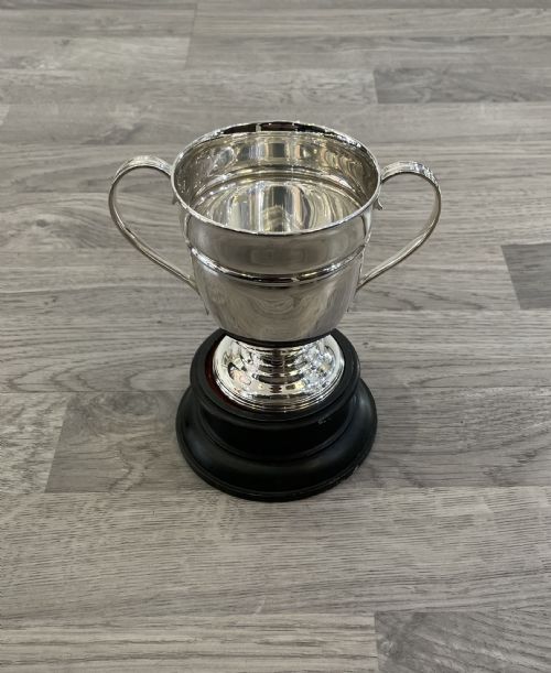 George V Solid Silver Twin Handled Trophy Cup