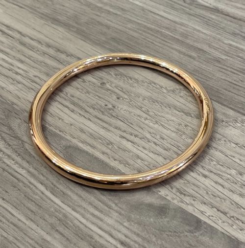 9ct Rose Gold Bangle, Hallmarked Birmingham 1945