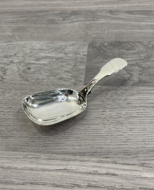George IV Silver Caddy Spoon, Hallmarked London 1824 by Joseph Read