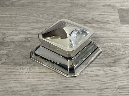 Quality Victorian Silver Inkwell by Hukin & Heath