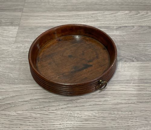 George III Mahogany Decanter Coaster