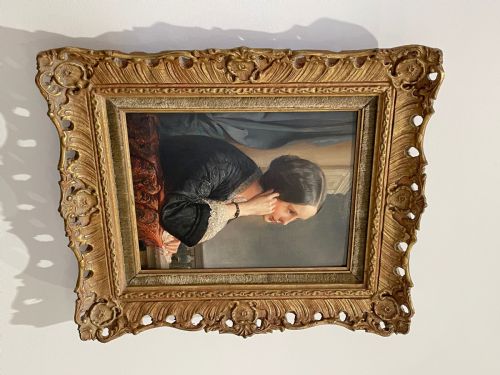 fig 1. Edwin Frederick Holt, (British 1830-1912), Portrait, Oil on Board