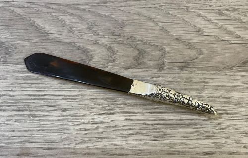Edwardian Silver Letter Opener by Levi & Salaman