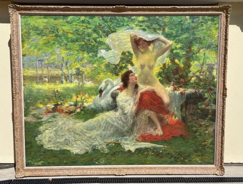 Henri Farre (French 1871-1934) Oil Painting