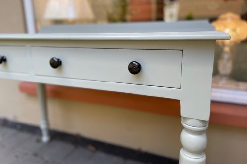 fig 1. Victorian Painted Pine Side Writing Table by Heal & Sons