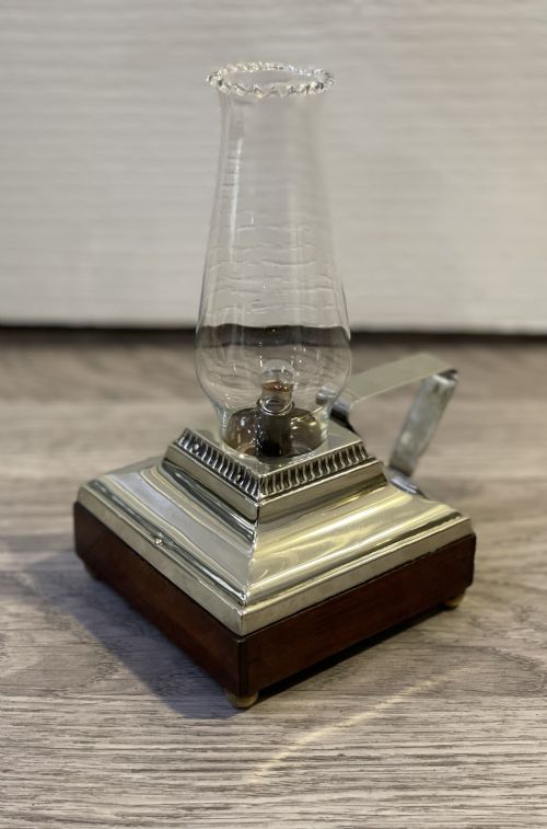 Rare 1930s Silver Plated ‘Go to Bed’ Lamp Torch