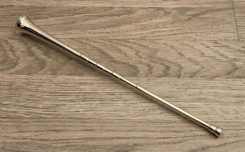 Late Victorian Solid Silver Hunting Horn Snuffer