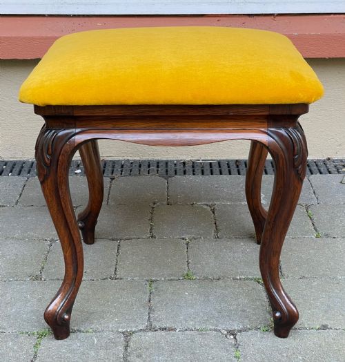 Victorian Rosewood Stool