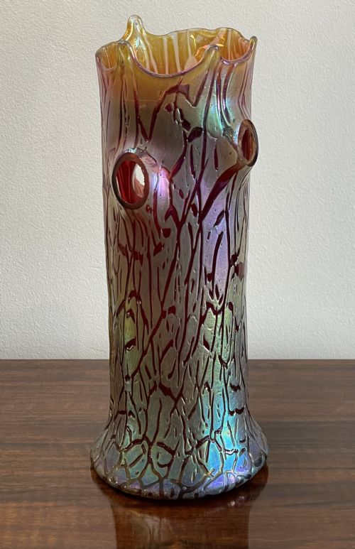 Rare Tree Trunk Vase by Josef Rindskopf