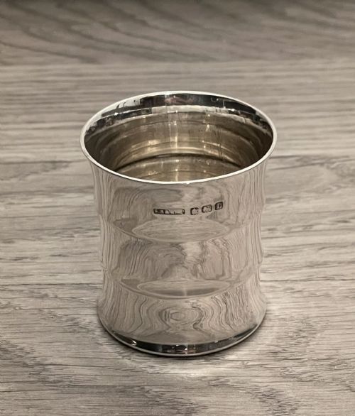 George V Solid Silver Spirit Shot Measure