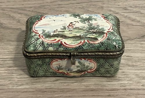 18th Century Chinoiserie Table Box by Veuve Perrin