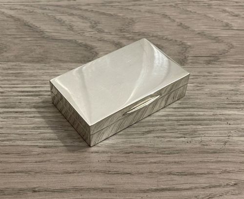 George V Silver Snuff Box, 1930