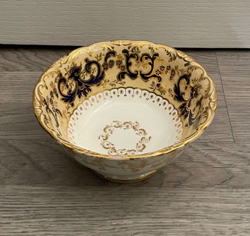 Beautiful 19th Century Slop Bowl by Coalport, C1840