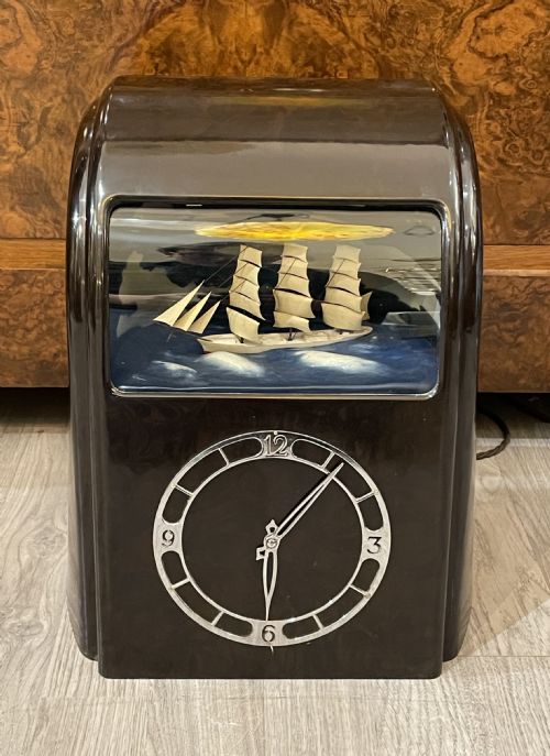 Art Deco Clock by Vitascope Industries