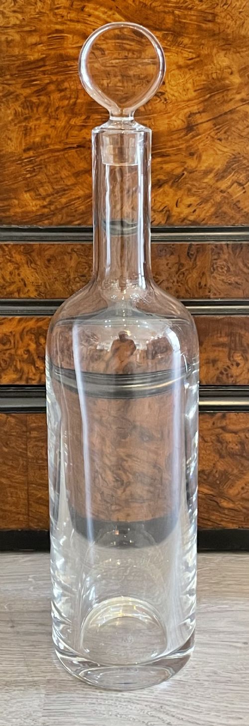 BACCARAT CRYSTAL WINE DECANTER - ADDITIONAL PHOTO 1