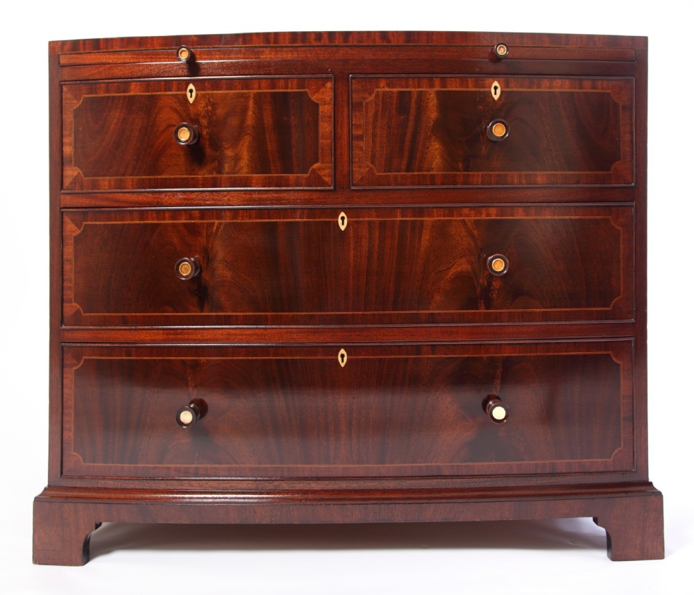 Edwardian Mahogany Bachelors Chest