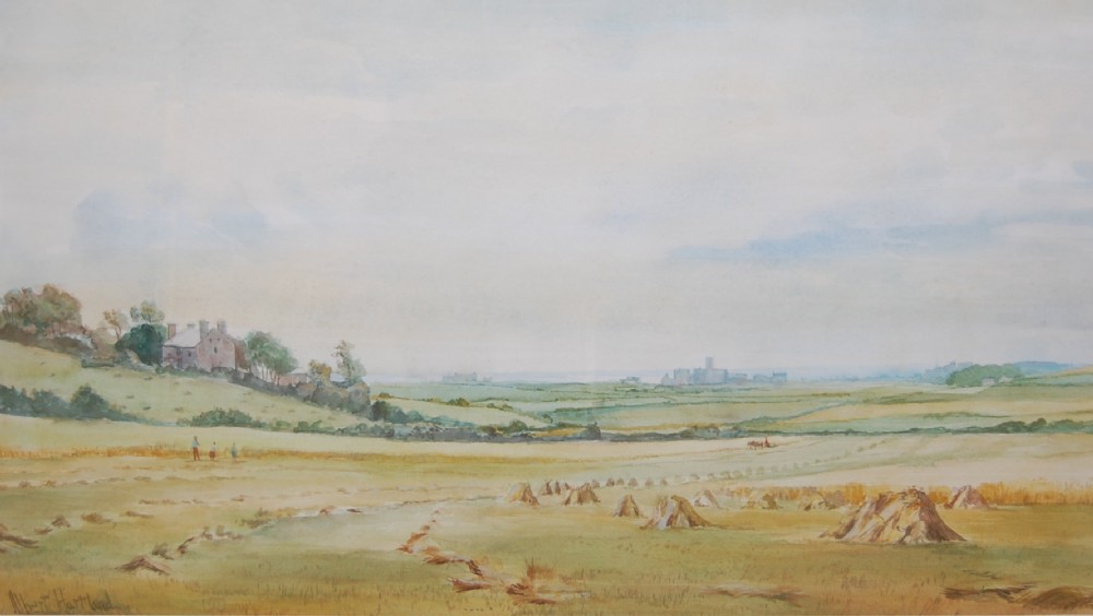 Henry Albert Hartland Watercolour - Castletown, Isle of Man