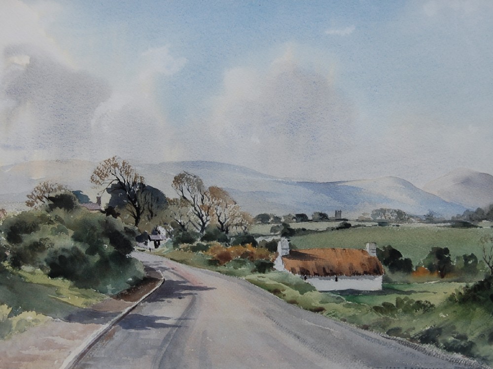 John Hobson Nicholson Watercolour - Isle of Man