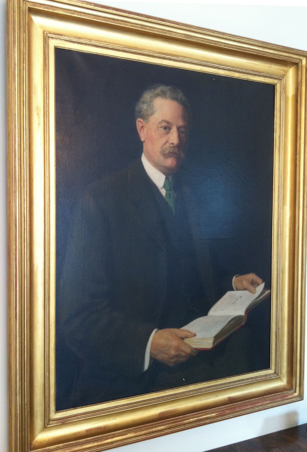 Portrait of a Seated Gentleman by John Collier