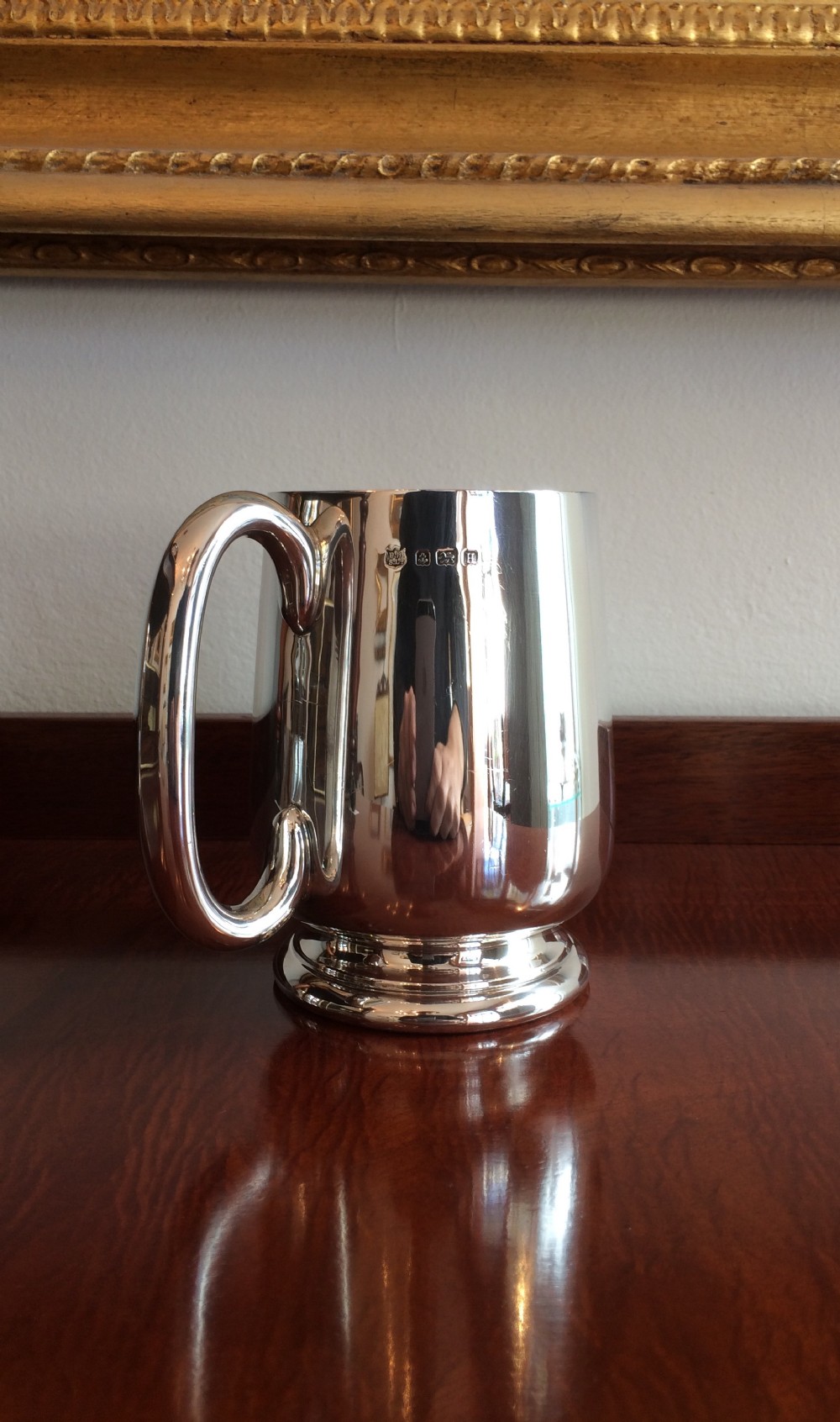 George V Pint Tankard, hallmarked Birmingham 1932 (380 grams)