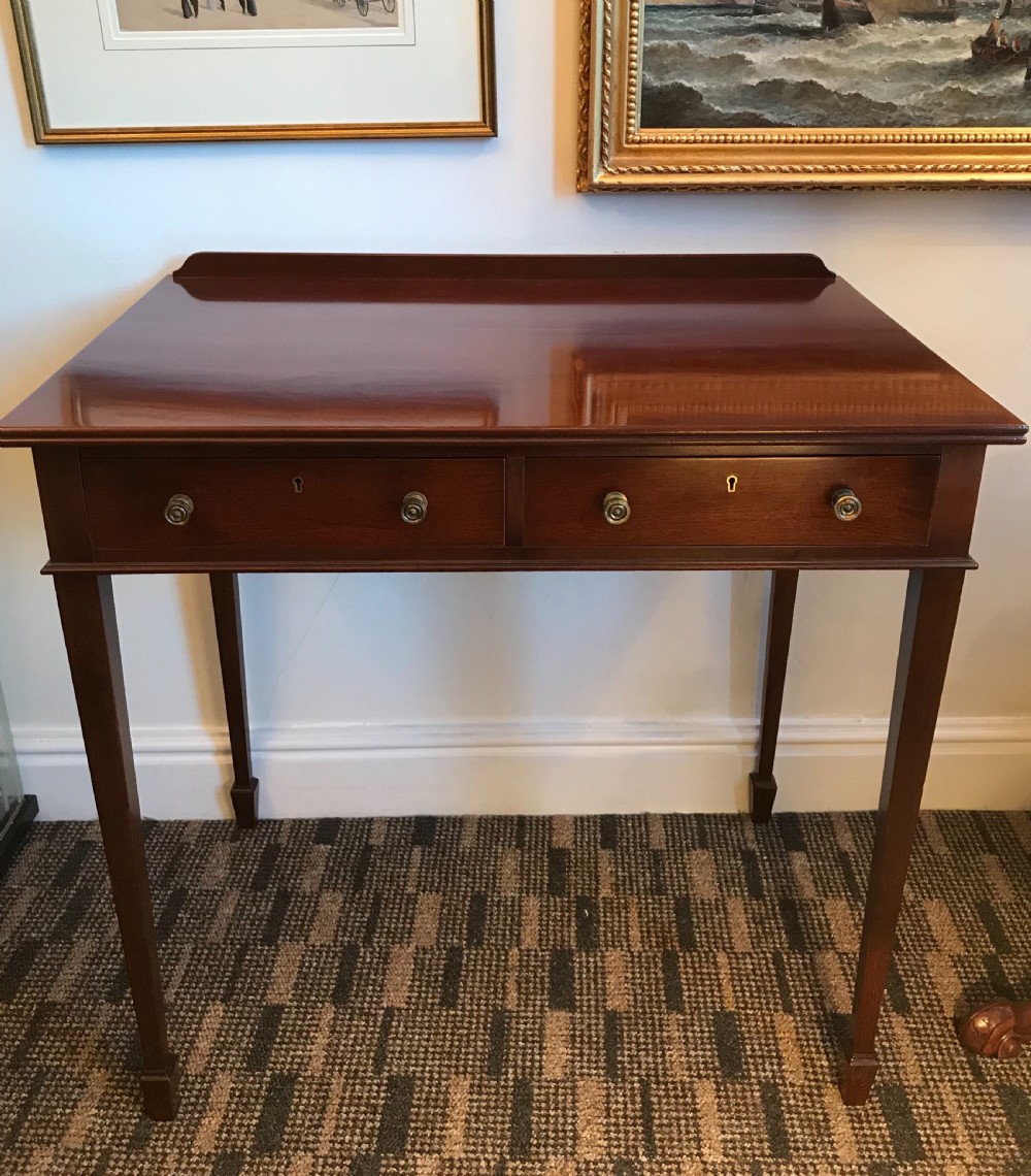 Victorian Mahogany Side Table by Edwards & Roberts, Circa 1890 - 1910