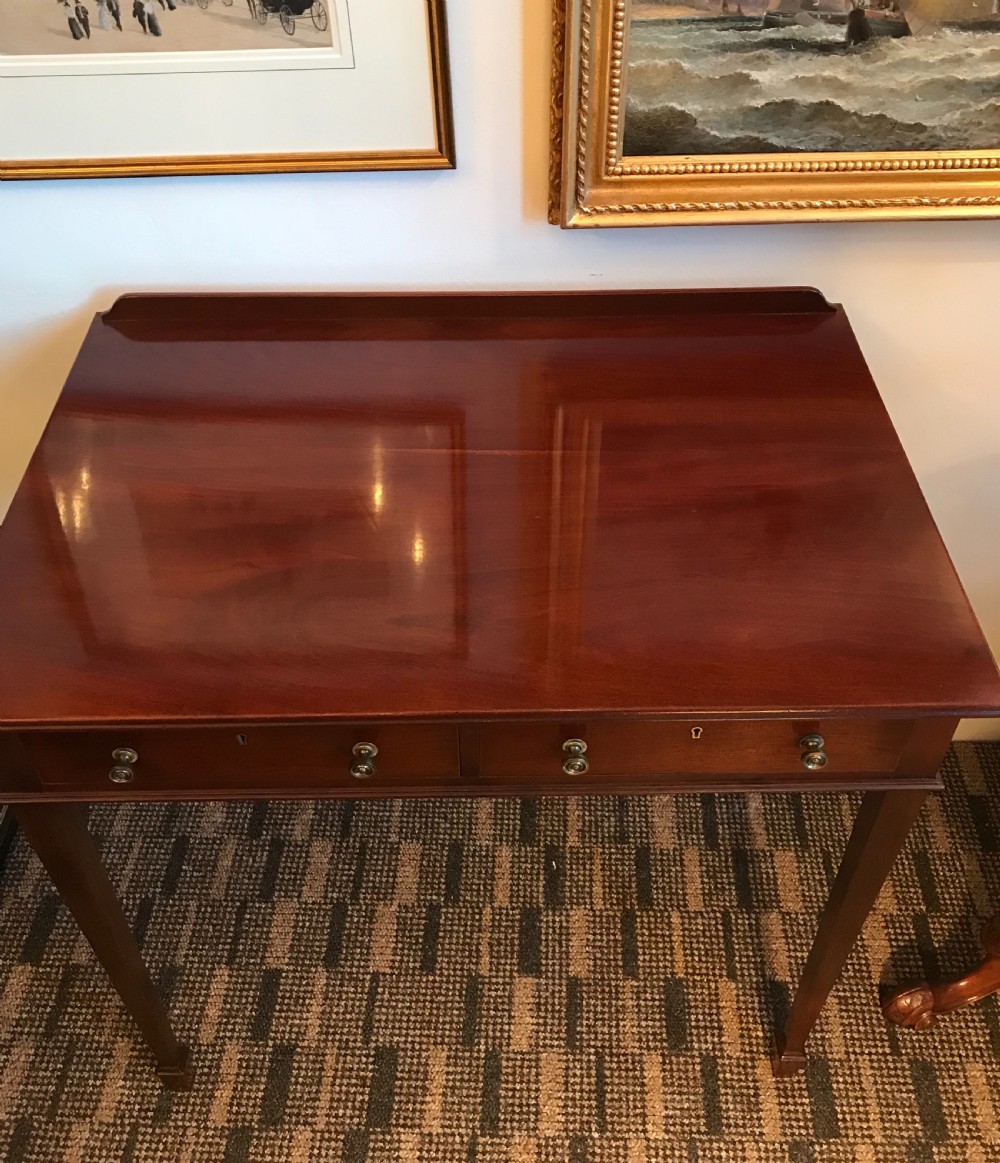 Victorian Mahogany Side Table by Edwards & Roberts, Circa 1890 - 1910 View V