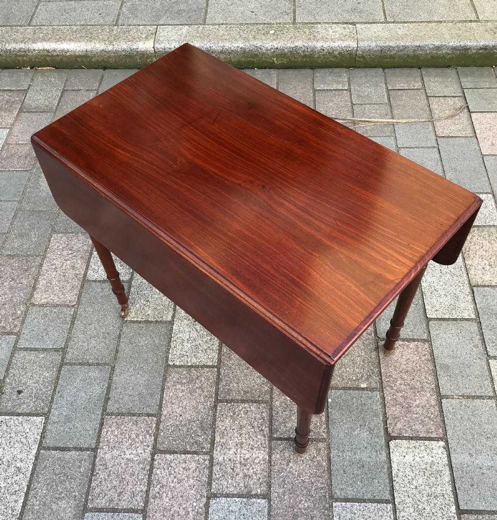 Regency Mahogany Pembroke Table, Circa 1820 View VII