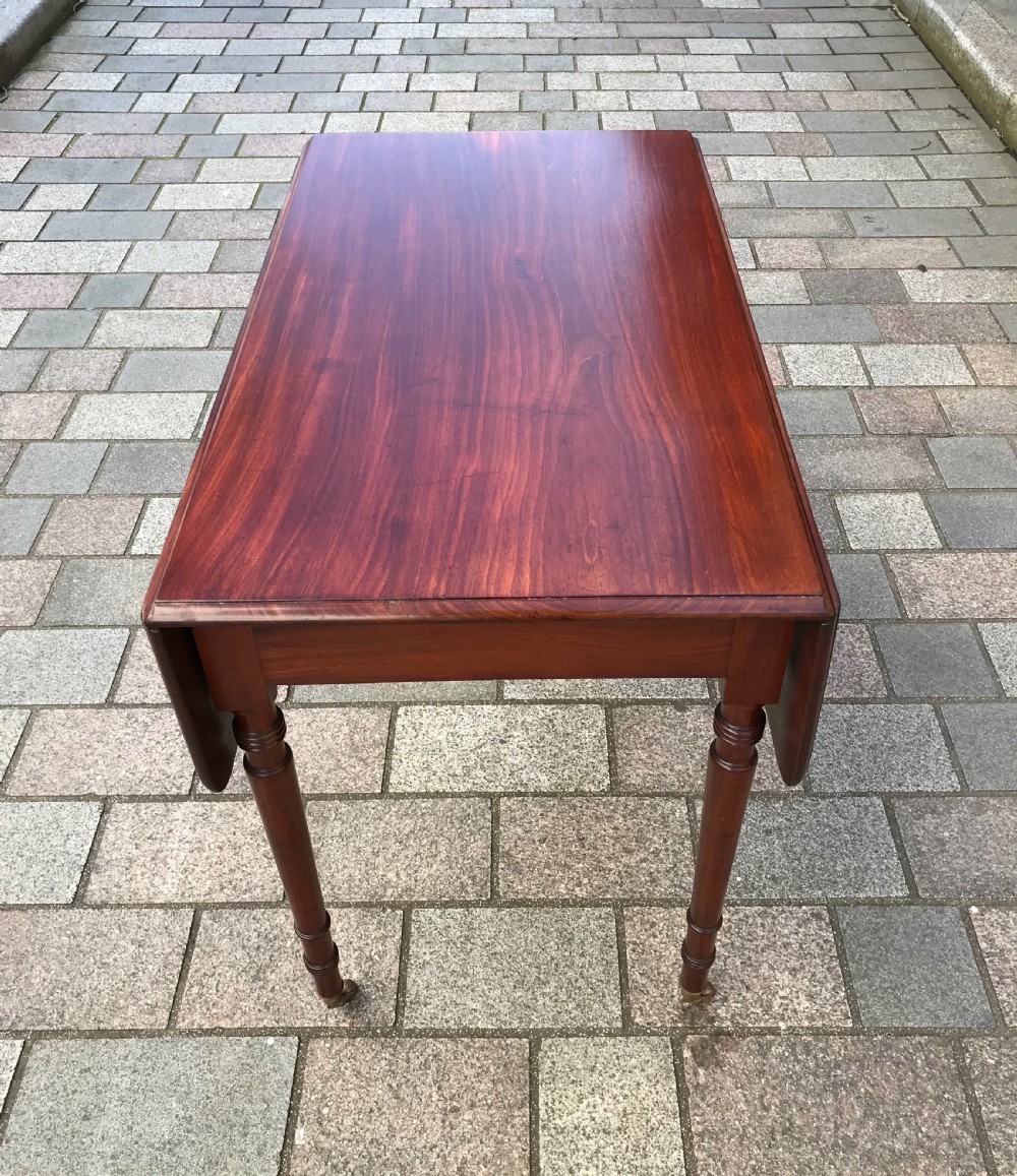 Regency Mahogany Pembroke Table, Circa 1820 View X