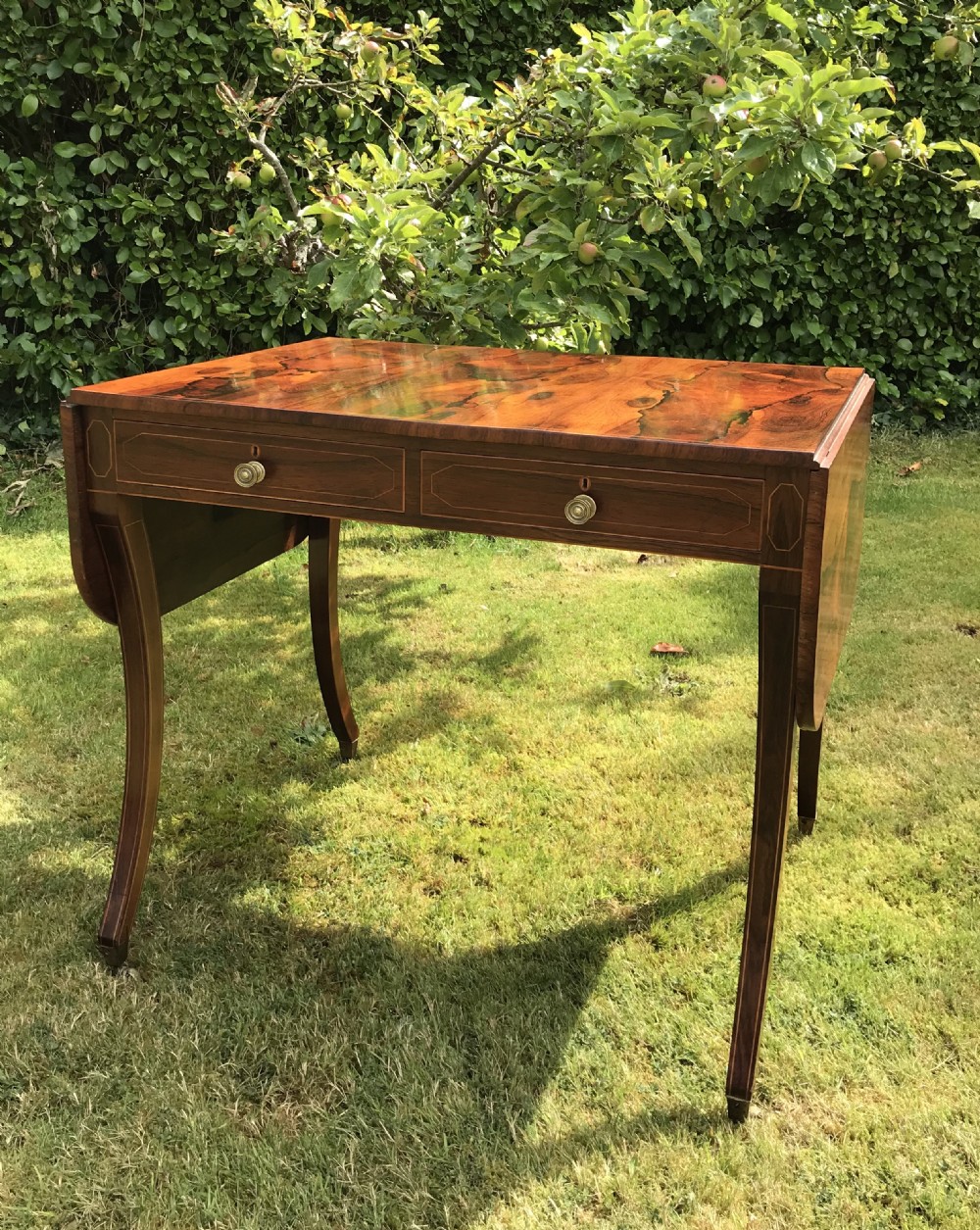 Regency Rosewood Sofa Table