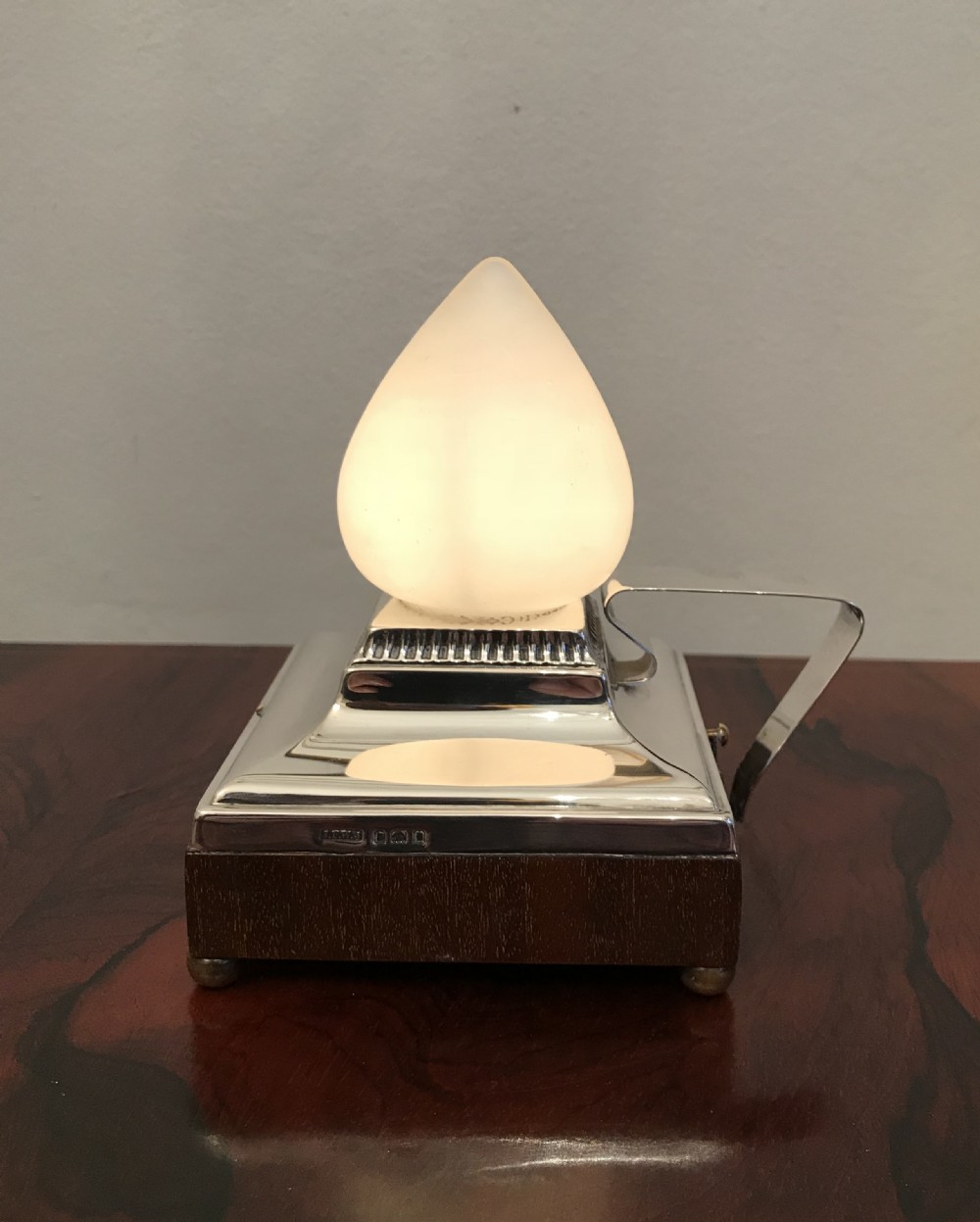 Rare 1930 Silver ‘Go to bed’ lamp  View VI