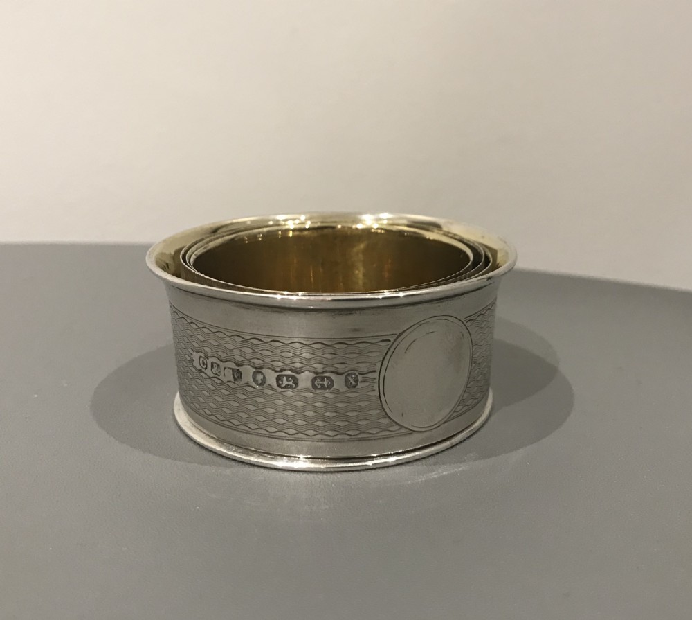 Victorian Silver Collapsible Beaker, Birmingham 1872 by Carnelly & Co View II