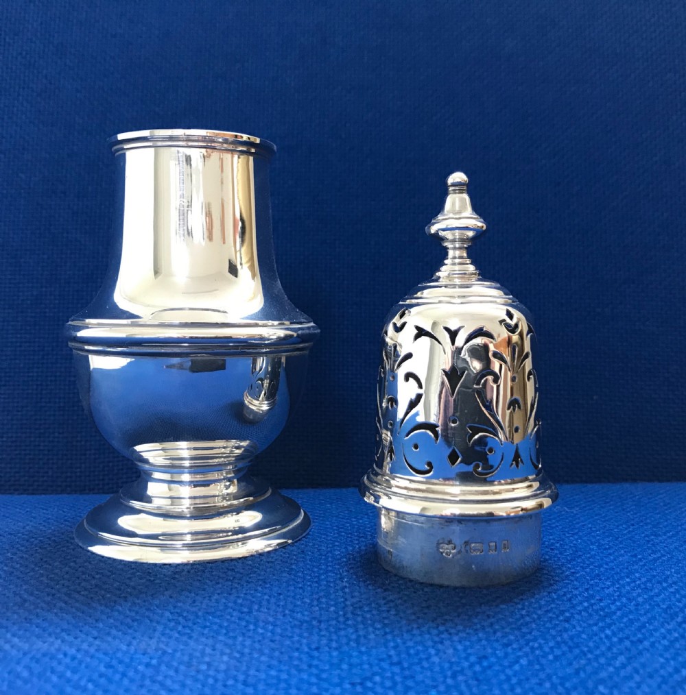 George V Silver Sugar Caster by Comyns View III